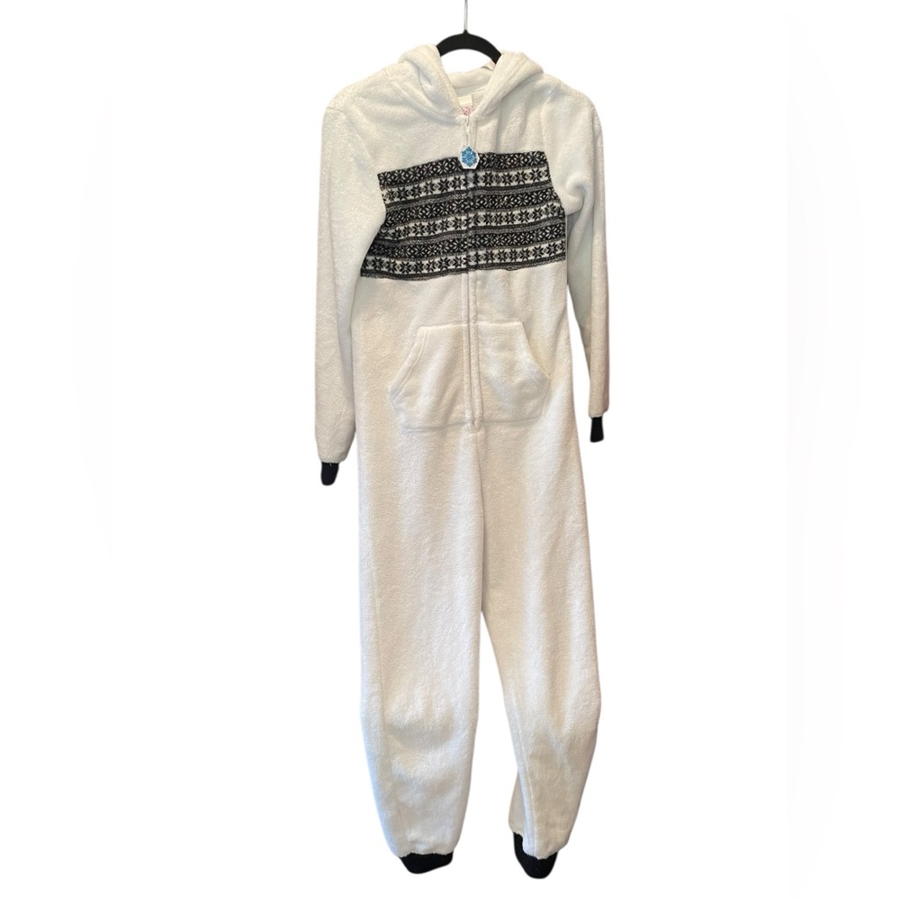 White‎ Fleece Polar Bear Onesie